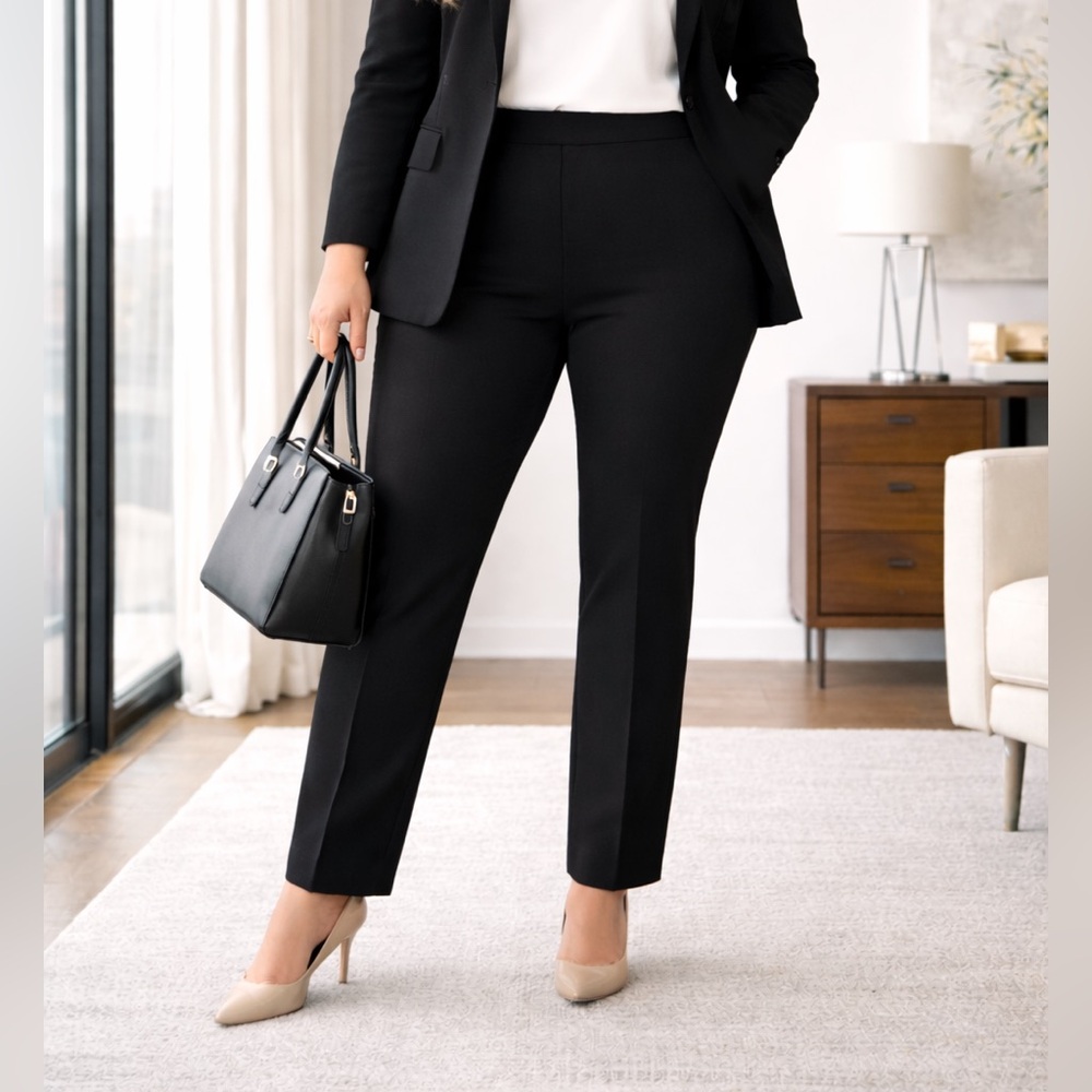 Peter Nygard Luxe Slims XL Straight Leg Pants